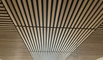 BAMBUKO TAŠELIŲ SKYDAIS DEKORUOTOS LUBOS