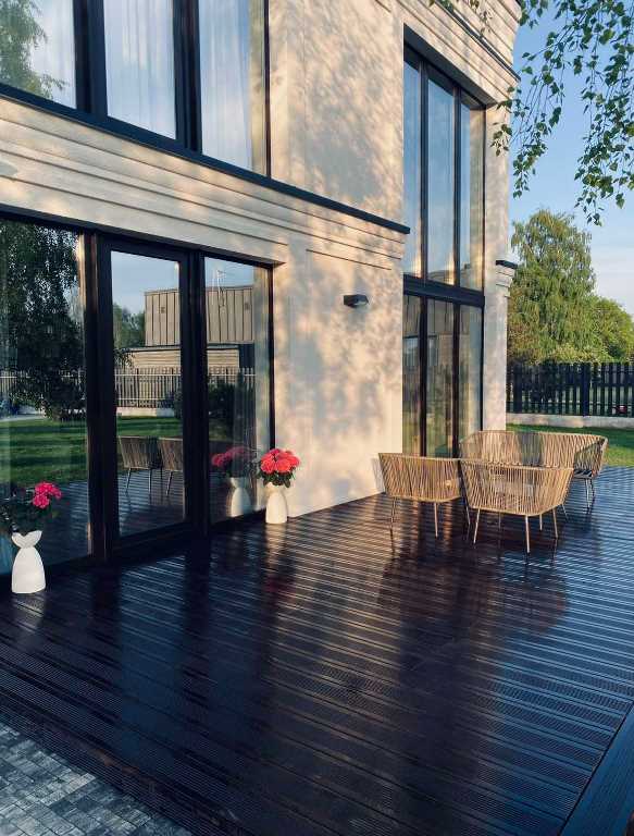 Moso bambuko terasa moso bambuko terasinės lentos