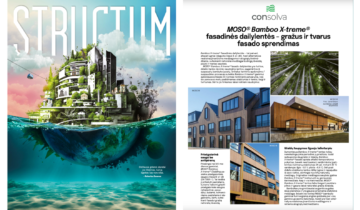 MOSO® Bamboo X-treme® fasadinės dailylentės – gražus ir tvarus fasado sprendimas