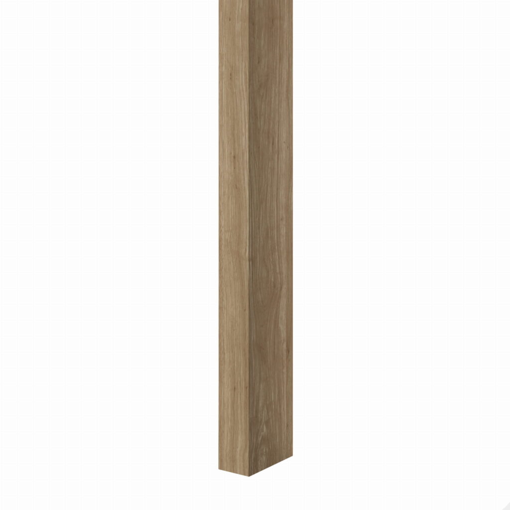 Klasikinio ąžuolo spalva laminuotas tašas | 30x70x2750 mm