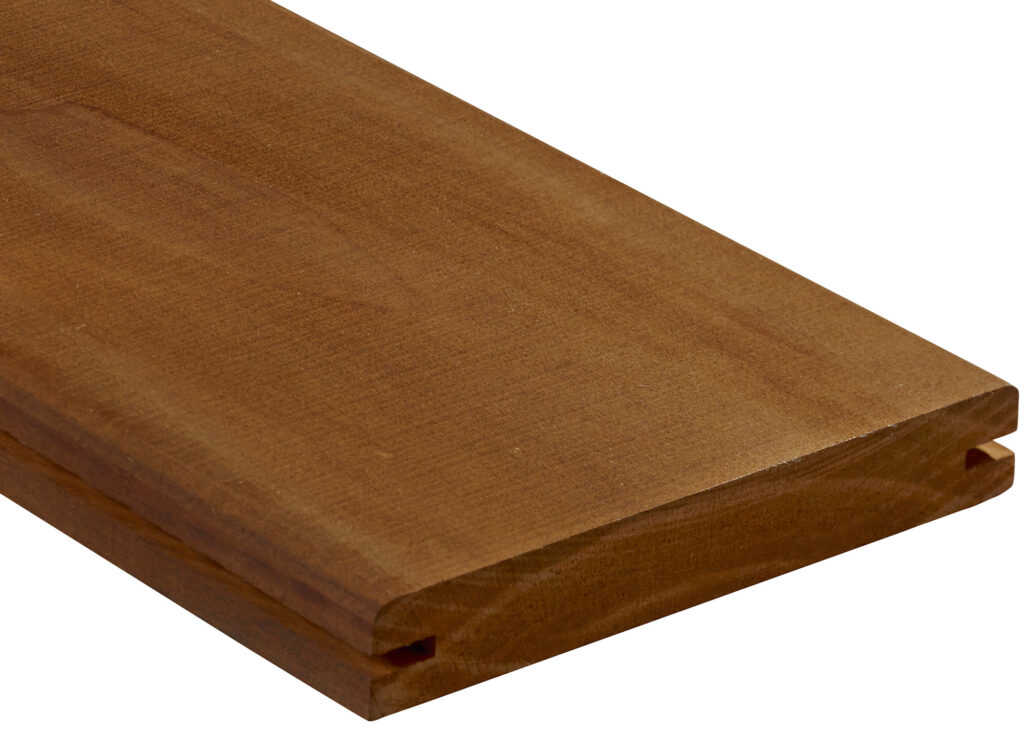 Terasinės lentos Kebony® Clear su išdrožomis šonuose | 22×142 mm