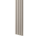 Biežinės spalvos mini lamelių apdailos plokštė | 123 x 16 x 2750 mm | kodas - MIM12316BEIGE