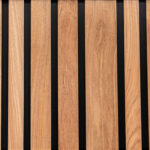 Afzelia Doussie mediena / aliuminis | Forestlines® fasado sistema