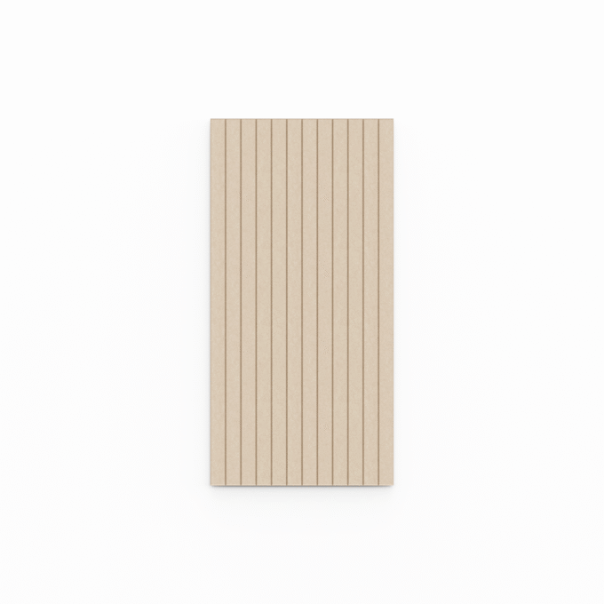 Akustinės frezuoto PET veltinio sienų plokštės "VERTICAL S"